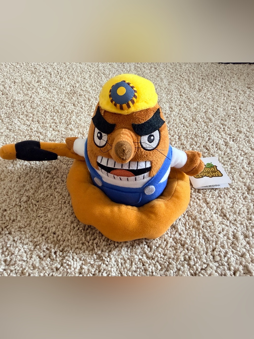 NWT! Animal crossing Resetti plushie